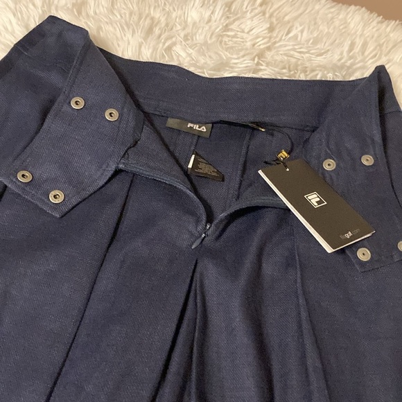 NWT Fila Golf Womens Linen Blend Coulottie Shorts - Picture 6 of 13